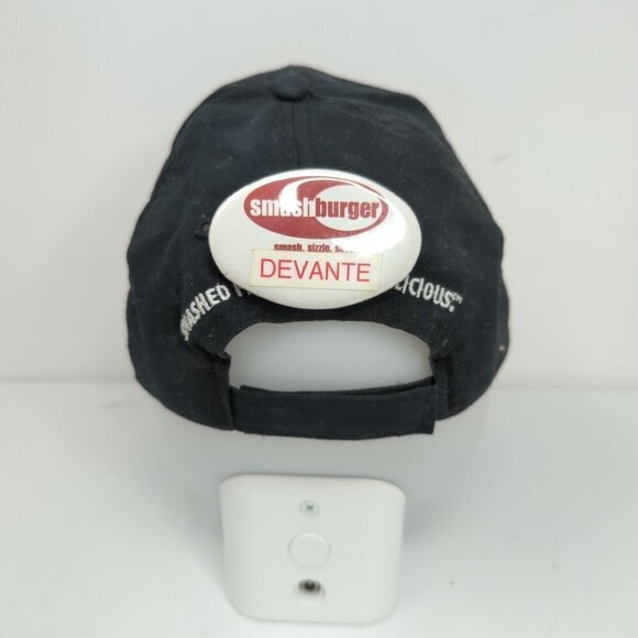 Smashburger Black Adjustable Cap with Name Tag - Picture 3 of 9